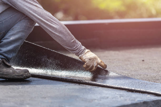 Professional Emergency Waterproofing technician working in Woodmere, NY